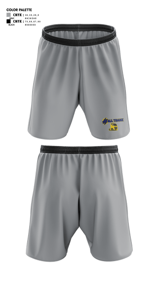 Athletic Shorts With Pockets, Hall Tranz, , Teamtime, Team time, sublimation, custom sports apparel, team uniforms, spirit wear, spiritwear, sports uniforms, custom shirts, team store, custom team store, fundraiser sports, apparel fundraiser