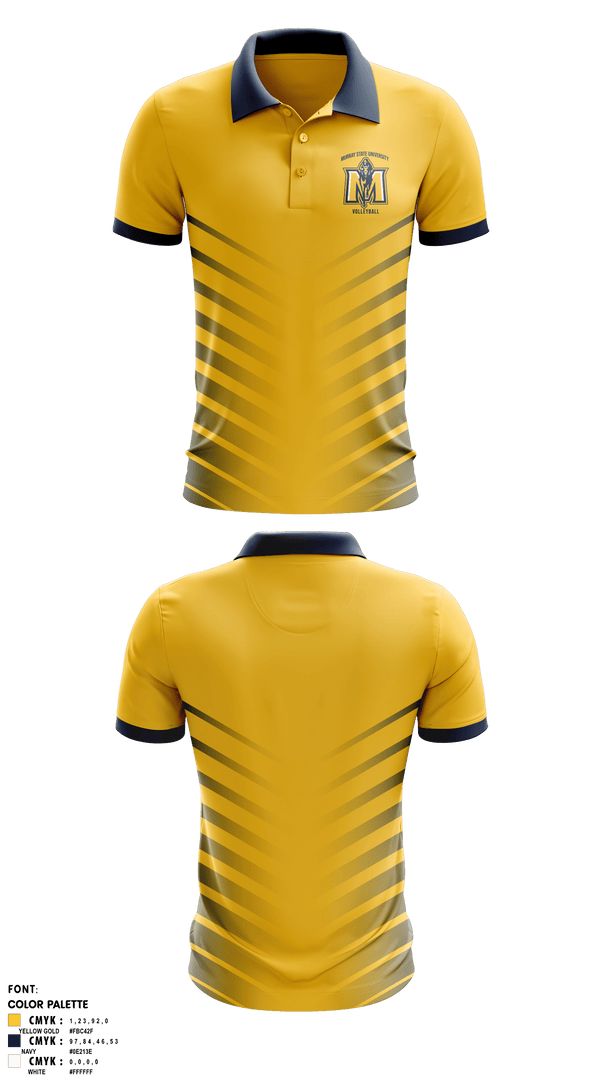 Short Sleeve Performance Polo, Murray State University Volleyball, Women's Volleyball, Teamtime, Team time, sublimation, custom sports apparel, team uniforms, spirit wear, spiritwear, sports uniforms, custom shirts, team store, custom team store, fundraiser sports, apparel fundraiser