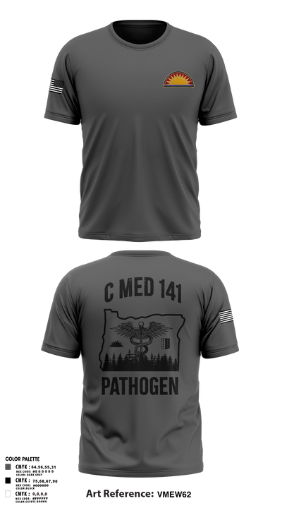 C Med 88701681 Short Sleeve Performance Shirt - 105