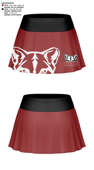 Skort, Oklahoma Union Senior High School Cheer, Cheer, Teamtime, Team time, sublimation, custom sports apparel, team uniforms, spirit wear, spiritwear, sports uniforms, custom shirts, team store, custom team store, fundraiser sports, apparel fundraiser