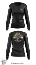 942nd TC 26291785 Women's Long Sleeve V-neck Shirt - 3