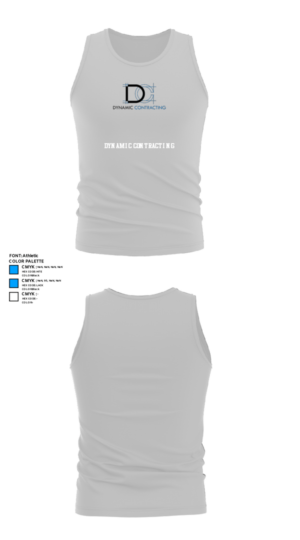 Tank Top, Dynamic ContractingDynamic Contracting, , Teamtime, Team time, sublimation, custom sports apparel, team uniforms, spirit wear, spiritwear, sports uniforms, custom shirts, team store, custom team store, fundraiser sports, apparel fundraiser