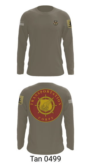 Long Sleeve Performance Shirt, 189th Transportation Company, , Teamtime, Team time, sublimation, custom sports apparel, team uniforms, spirit wear, spiritwear, sports uniforms, custom shirts, team store, custom team store, fundraiser sports, apparel fundraiser