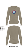 Ben 95091328 Women's Long Sleeve V-neck Shirt - 59
