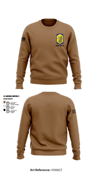 Crew Neck Sweatshirt, 333rd MP Co, , Teamtime, Team time, sublimation, custom sports apparel, team uniforms, spirit wear, spiritwear, sports uniforms, custom shirts, team store, custom team store, fundraiser sports, apparel fundraiser
