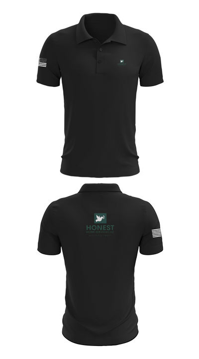 Honest Home Services LLC 8474691 Short Sleeve Performance Polo - 12