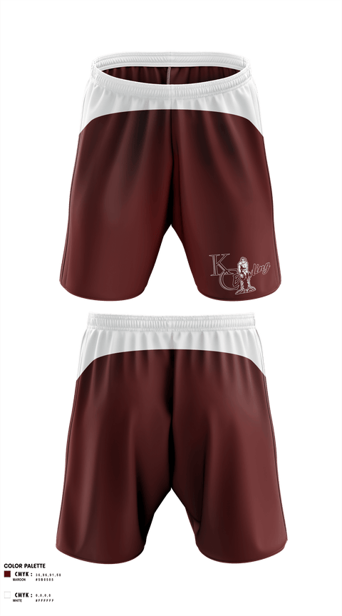 Athletic Shorts With Pockets, Kalamazoo Central High School Bowling, Bowling, Teamtime, Team time, sublimation, custom sports apparel, team uniforms, spirit wear, spiritwear, sports uniforms, custom shirts, team store, custom team store, fundraiser sports, apparel fundraiser