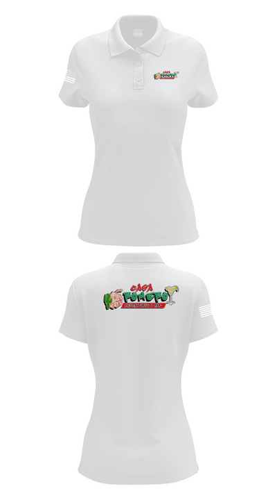 Casa Romero mexican grill 26412554 Women's Short Sleeve Performance Polo  - 17
