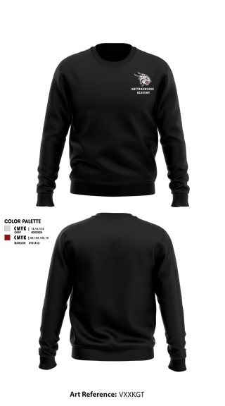 Crew Neck Sweatshirt, Mattanawcook Academy Wrestling, Wrestling, Teamtime, Team time, sublimation, custom sports apparel, team uniforms, spirit wear, spiritwear, sports uniforms, custom shirts, team store, custom team store, fundraiser sports, apparel fundraiser