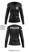 undefined Women's Long Sleeve V-neck Shirt - 9