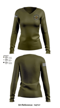 Moose Knuckles 9214537 Women's Long Sleeve V-neck Shirt - 102