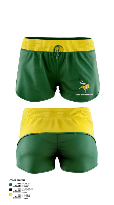 Northside High School Swimming 73399500 Women's Shorts - 40