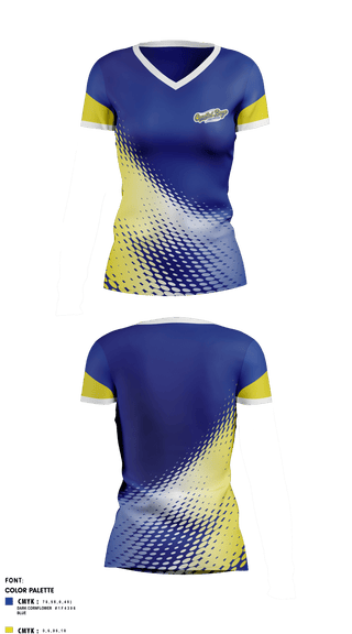 Womens Short Sleeve Vneck Shirt, Coastal Bay, Softball, Teamtime, Team time, sublimation, custom sports apparel, team uniforms, spirit wear, spiritwear, sports uniforms, custom shirts, team store, custom team store, fundraiser sports, apparel fundraiser