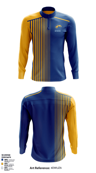 Quarter Zip Jacket, David H Ponitz Career Technology Center Volleyball, Men's Volleyball, Teamtime, Team time, sublimation, custom sports apparel, team uniforms, spirit wear, spiritwear, sports uniforms, custom shirts, team store, custom team store, fundraiser sports, apparel fundraiser