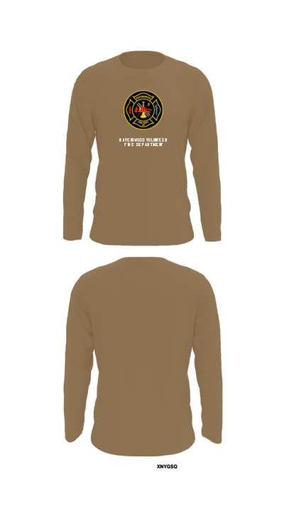 Ravenswood Volunteer Fire Department 47205715 Long Sleeve Performance Shirt - 12