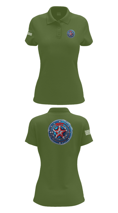 Defenders of the Coast 55922542 Women's Short Sleeve Performance Polo  - 55