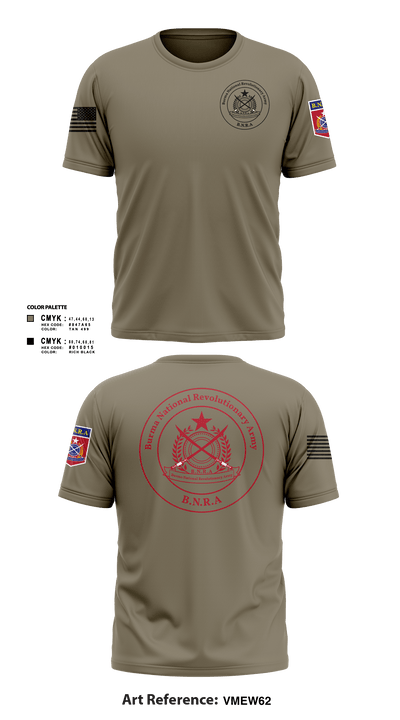 B.N.R.A 22892000 Short Sleeve Performance Shirt - 101