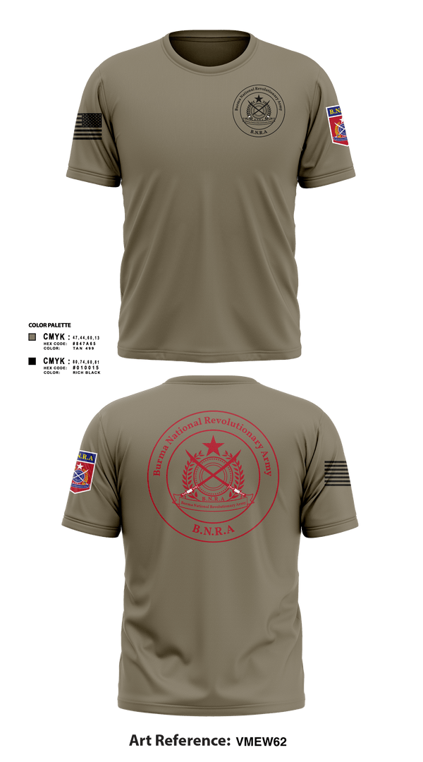 Short Sleeve Performance Shirt, B.N.R.A, Army, Teamtime, Team time, sublimation, custom sports apparel, team uniforms, spirit wear, spiritwear, sports uniforms, custom shirts, team store, custom team store, fundraiser sports, apparel fundraiser