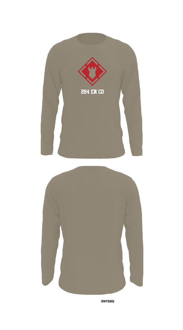 Long Sleeve Performance Shirt, 264 EN CO, Army, Teamtime, Team time, sublimation, custom sports apparel, team uniforms, spirit wear, spiritwear, sports uniforms, custom shirts, team store, custom team store, fundraiser sports, apparel fundraiser