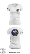 The Elite Force Llc 33160715 Women's Short Sleeve V-neck Shirt - 5