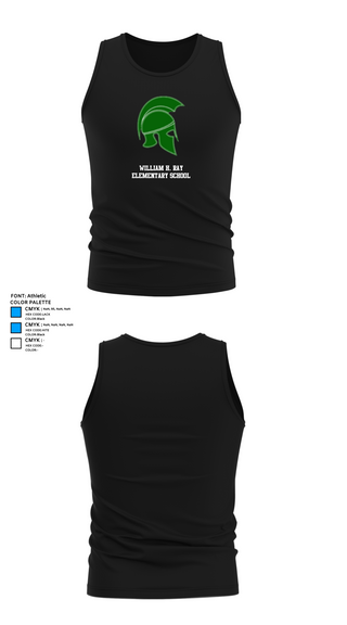 Tank Top, William H. Ray Elementary School, Spirit Store, Teamtime, Team time, sublimation, custom sports apparel, team uniforms, spirit wear, spiritwear, sports uniforms, custom shirts, team store, custom team store, fundraiser sports, apparel fundraiser