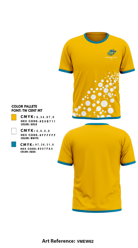 Short Sleeve Performance Shirt, College of Mount Saint Vincent Golf, Golf, Teamtime, Team time, sublimation, custom sports apparel, team uniforms, spirit wear, spiritwear, sports uniforms, custom shirts, team store, custom team store, fundraiser sports, apparel fundraiser