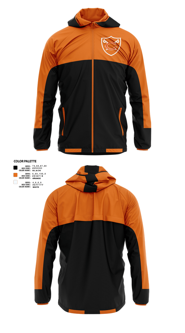 Windbreaker, Coldwater Cavaliers, Wrestling, Teamtime, Team time, sublimation, custom sports apparel, team uniforms, spirit wear, spiritwear, sports uniforms, custom shirts, team store, custom team store, fundraiser sports, apparel fundraiser