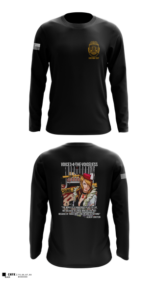Long Sleeve Performance Shirt, MARDET Fort Leonard Wood Basic Military Police School House (FLW) INIWIC, Police, Teamtime, Team time, sublimation, custom sports apparel, team uniforms, spirit wear, spiritwear, sports uniforms, custom shirts, team store, custom team store, fundraiser sports, apparel fundraiser