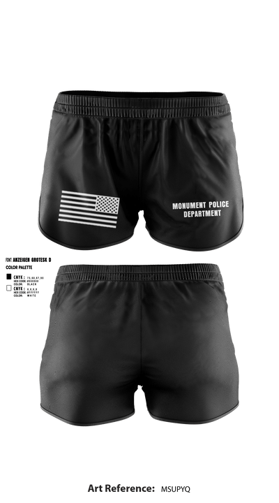 Monument Police Department 10917118 Ranger Panties - 1
