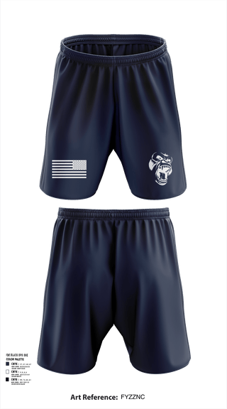 Athletic Shorts With Pockets, USS CARL VINSON, , Teamtime, Team time, sublimation, custom sports apparel, team uniforms, spirit wear, spiritwear, sports uniforms, custom shirts, team store, custom team store, fundraiser sports, apparel fundraiser