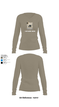 Camp Blanding Museum 53408577 Women's Long Sleeve V-neck Shirt - 62