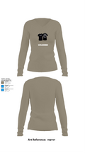 Guilherme 72458946 Women's Long Sleeve V-neck Shirt - 62