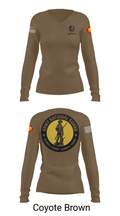 Recruiting & Retention Battalion 95903895 Women's Long Sleeve V-neck Shirt - 16