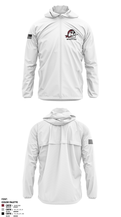 Braden River High School Wrestling 19591085 Windbreaker - 5