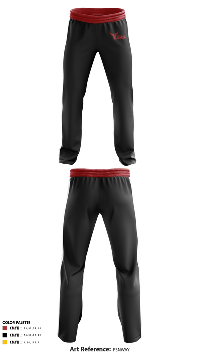 Yakima Valley College Volleyball 59541208 Sweatpants - 40