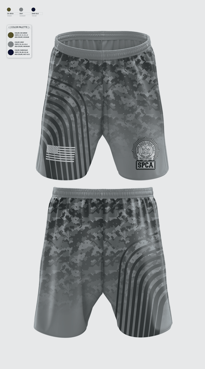 Mohawk Hudson Humane Society, Law Enforcement Division 82748774 Athletic Shorts With Pockets - 2