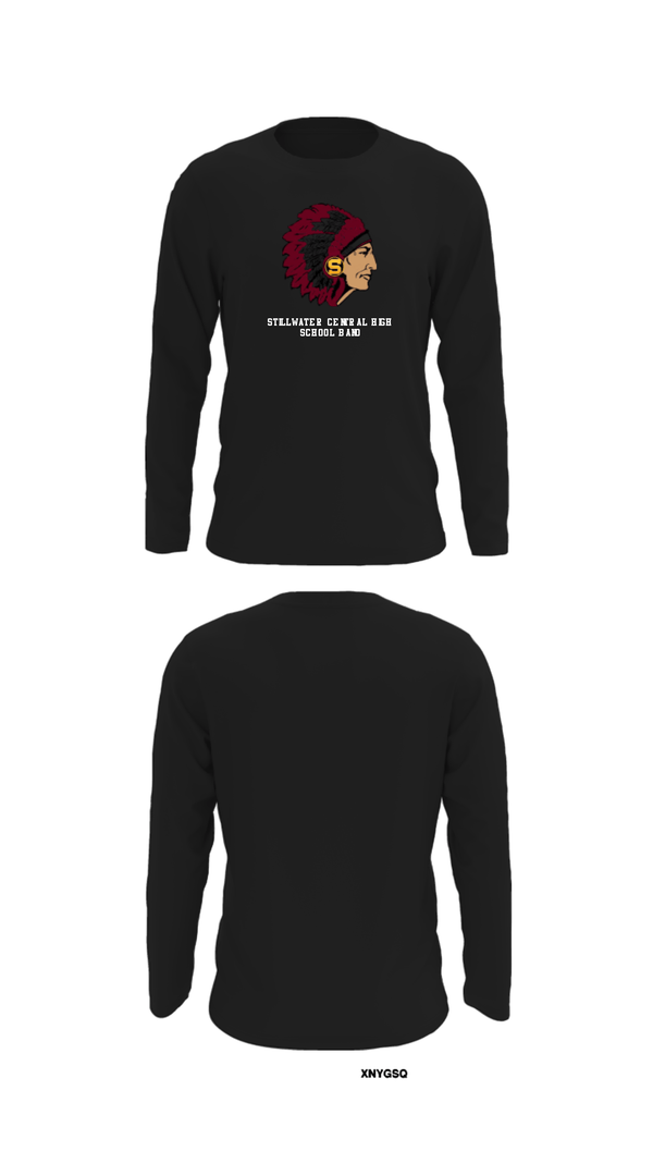 Long Sleeve Performance Shirt, Stillwater Central High School Band, Spirit Store, Teamtime, Team time, sublimation, custom sports apparel, team uniforms, spirit wear, spiritwear, sports uniforms, custom shirts, team store, custom team store, fundraiser sports, apparel fundraiser