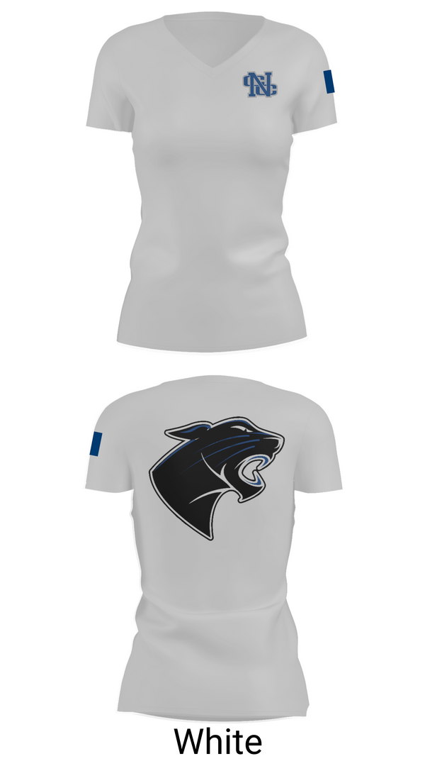 Womens Short Sleeve Vneck Shirt, Nouvel Catholic Central High School Bowling, Bowling, Teamtime, Team time, sublimation, custom sports apparel, team uniforms, spirit wear, spiritwear, sports uniforms, custom shirts, team store, custom team store, fundraiser sports, apparel fundraiser