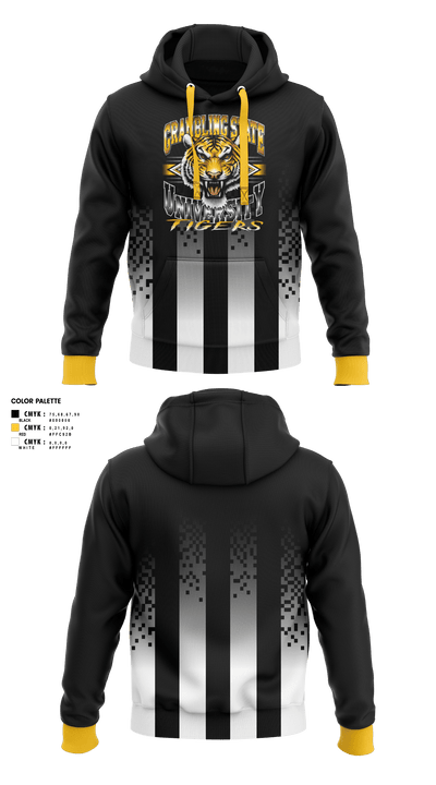 GRAMBLING STATE UNIVERSITY TIGERS 66650762 Hoodie - 1