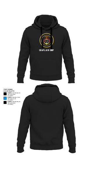 Hoodie, Chaplain Corp, Navy, Teamtime, Team time, sublimation, custom sports apparel, team uniforms, spirit wear, spiritwear, sports uniforms, custom shirts, team store, custom team store, fundraiser sports, apparel fundraiser