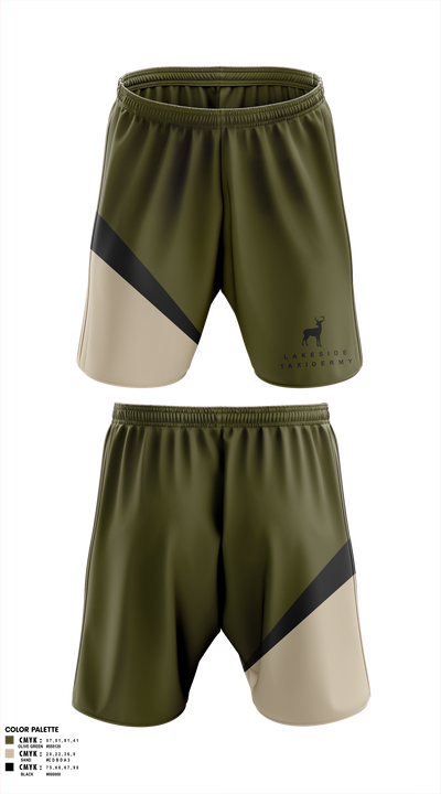 Lakeside Taxidermy 33842129 Athletic Shorts With Pockets - 1
