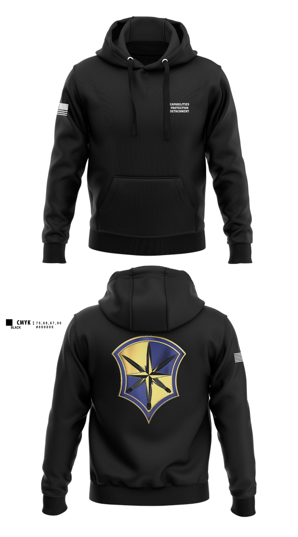Hoodie, Capabilities Protection Detachment, , Teamtime, Team time, sublimation, custom sports apparel, team uniforms, spirit wear, spiritwear, sports uniforms, custom shirts, team store, custom team store, fundraiser sports, apparel fundraiser