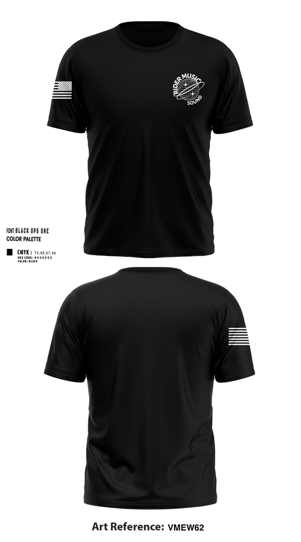 Short Sleeve Performance Shirt, Rider Music Sound, , Teamtime, Team time, sublimation, custom sports apparel, team uniforms, spirit wear, spiritwear, sports uniforms, custom shirts, team store, custom team store, fundraiser sports, apparel fundraiser