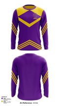 Junction City High School Cheer 88284888 Long Sleeve Performance Shirt - 117