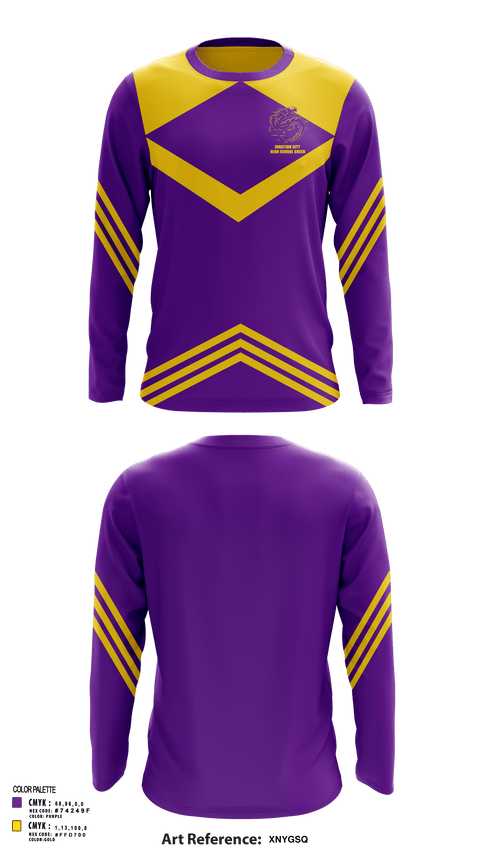 Long Sleeve Performance Shirt, Junction City High School Cheer, Cheer, Teamtime, Team time, sublimation, custom sports apparel, team uniforms, spirit wear, spiritwear, sports uniforms, custom shirts, team store, custom team store, fundraiser sports, apparel fundraiser