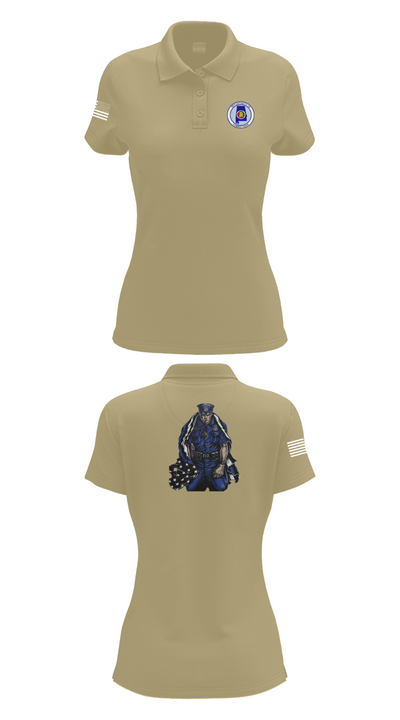 Alabama Department of Corrections 68414517 Women's Short Sleeve Performance Polo  - 90