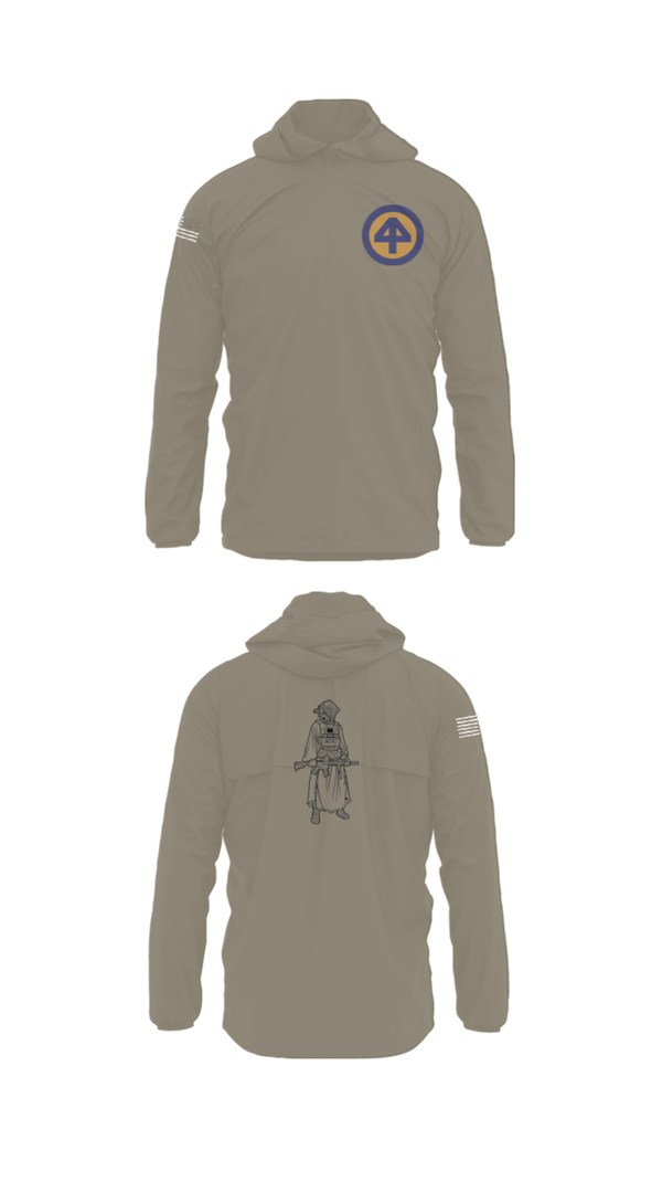 Windbreaker, A Co 1/1-114th, Army, Teamtime, Team time, sublimation, custom sports apparel, team uniforms, spirit wear, spiritwear, sports uniforms, custom shirts, team store, custom team store, fundraiser sports, apparel fundraiser