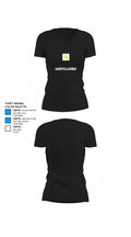 aahotellounge 91241179 Women's Short Sleeve V-neck Shirt - 37