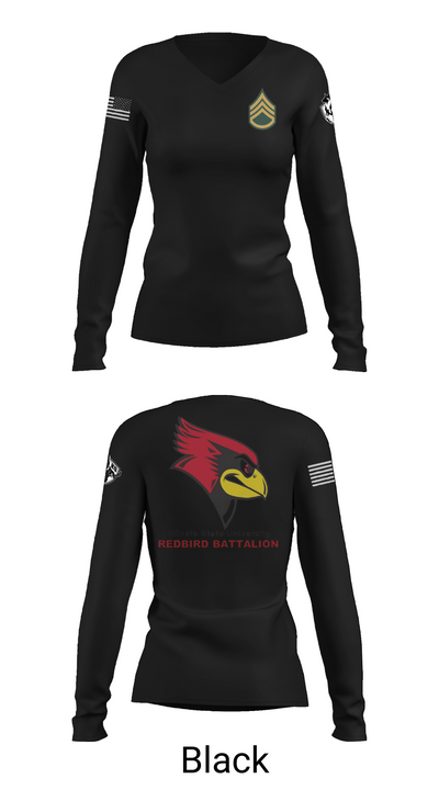 Bradbuddy 56782411 Women's Long Sleeve V-neck Shirt - 35