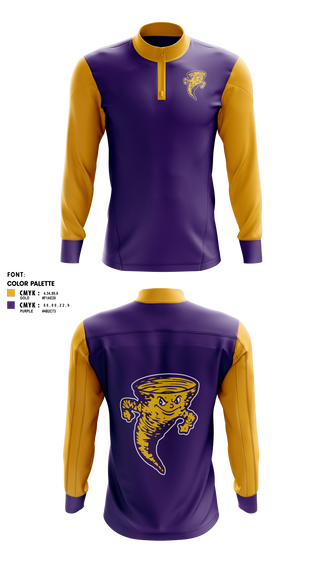 Quarter Zip Jacket, Taylorville Wrestling Club, Wrestling, Teamtime, Team time, sublimation, custom sports apparel, team uniforms, spirit wear, spiritwear, sports uniforms, custom shirts, team store, custom team store, fundraiser sports, apparel fundraiser